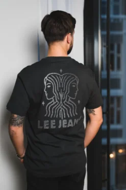SS Relaxed Graphic Tee Washed Black