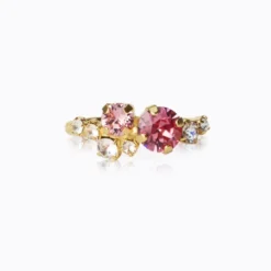 Stardust Ring Gold Rose Combo