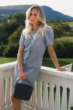 Stassie Mini Dress Blue