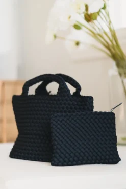 St Barths Small Tote Onyx