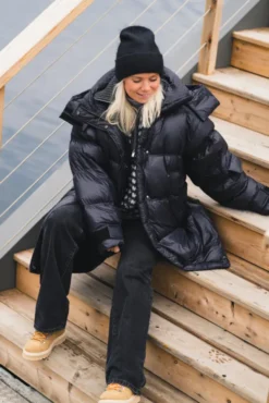 Steilia Down Jacket Black