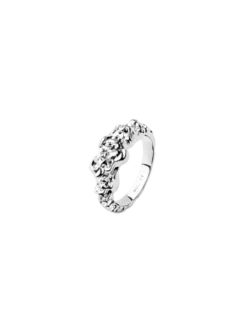 Structured Ring Silver
