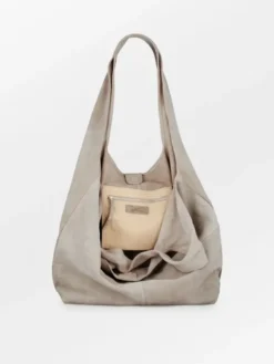 Suede Dalliea Bag Porpoise Gray