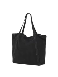 Suede Eden Bag Black