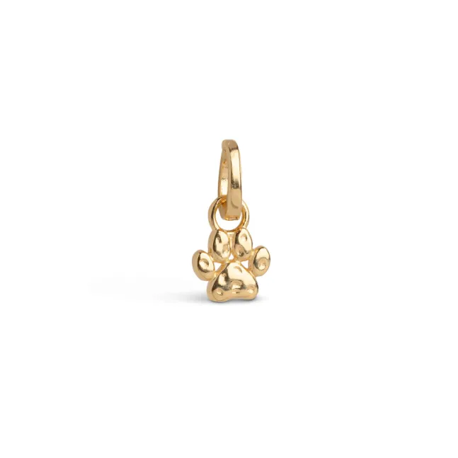 Sweet Paw Charm Gold