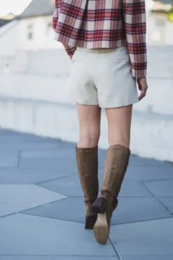 Tailored Shorts Vintage White