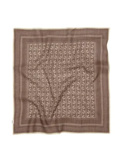 Talianna Cotta Scarf Chocolate Brown