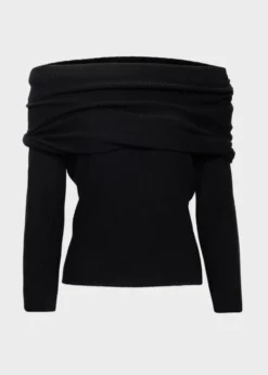 Talina Merino Top Black