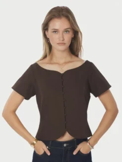 Tango Structure Top Dark Brown