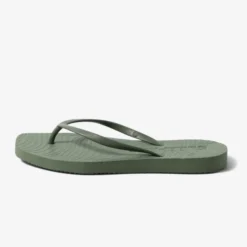 Tapered Flip Flops Green