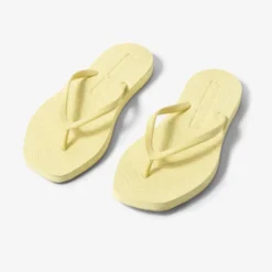 Tapered Flip Flops Mellow Yellow