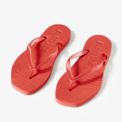 Tapered Flip Flops Trans Red