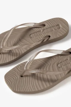 Tapered Flip Flops Trans Sand