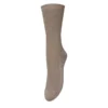 Telma Solid Sock Beige Melange