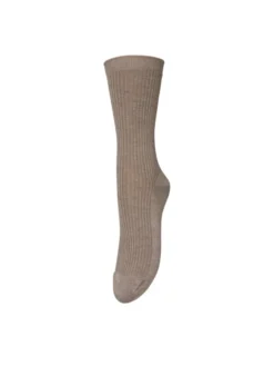 Telma Solid Sock Beige Melange