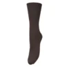 Telma Solid Sock Hot Fudge Brown