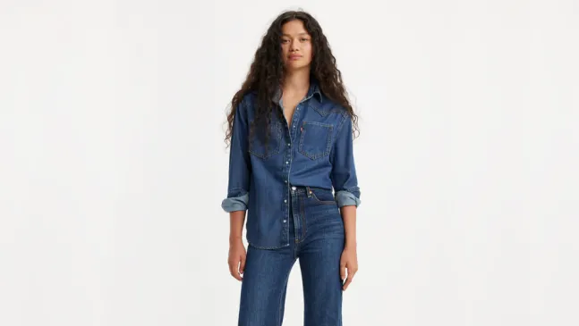 Teodora Western Shirt Air Space