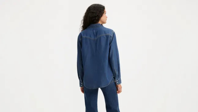 Teodora Western Shirt Air Space