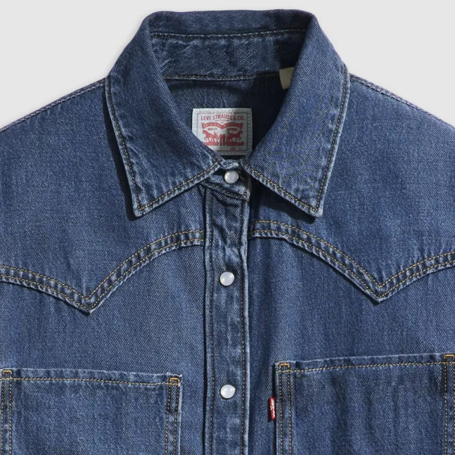 Teodora Western Shirt Air Space