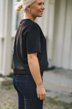Terina Organic Tee Black
