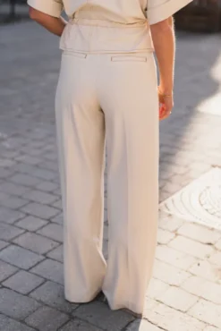 Terry Denim Pant Bisquit