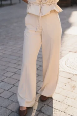 Terry Denim Pant Bisquit