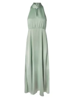 Thea SL Maxi Dress Green Milieu