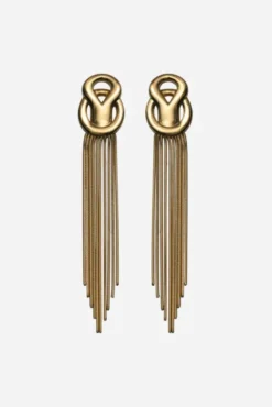 The Flounce Earrings Gold