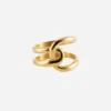 The Monogram Ring Gold