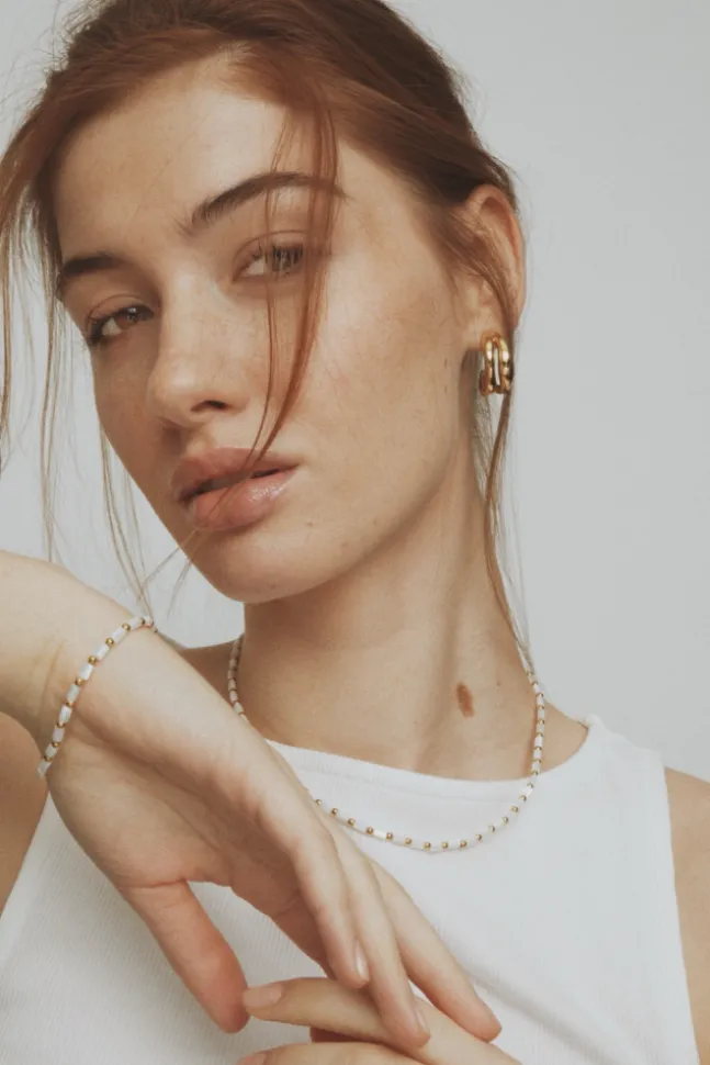 The White Shell Bracelet Offwhite