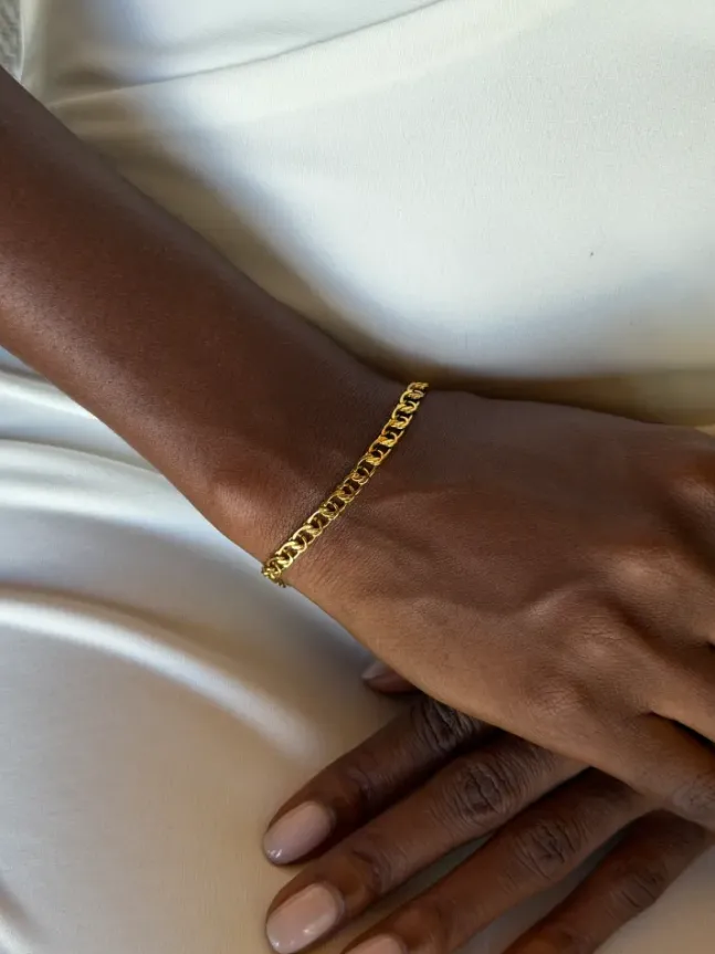 Thin Bismarck Bracelet
