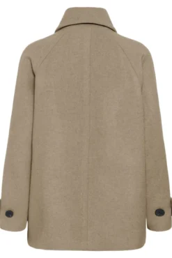 Thora Minona Coat R Sandy Grey Melange