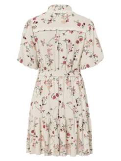 Tilera SS Shirt Dress Birch New Botira Print