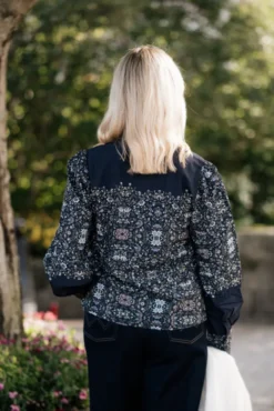 Tillo LS Shirt Navy Blazer