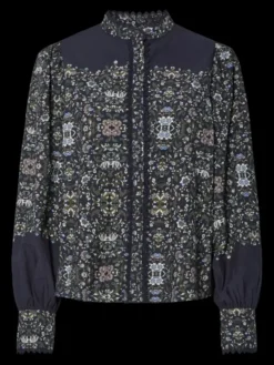 Tillo LS Shirt Navy Blazer