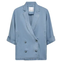 Tilly SS Blazer Fade Denim