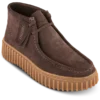 Torhill Moss Dark Brown Suede