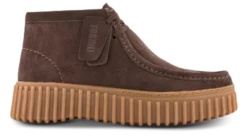Torhill Moss Dark Brown Suede