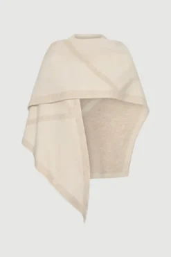 Triangle Scarf Cream/Light Beige
