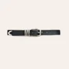 Tribel Belt Black Silver