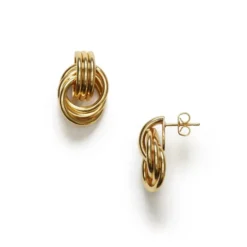 Triplet Earring Gold