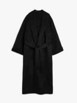 Trullem Wool Coat Black
