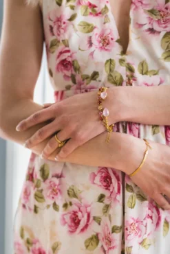 Tulip Maxi Dress V-Neck Romantic Blossom