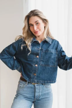 Turig Alena Shirt Mid Blue Wash