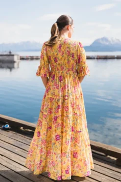 Twisted Maxi Dress Daylight Blossom