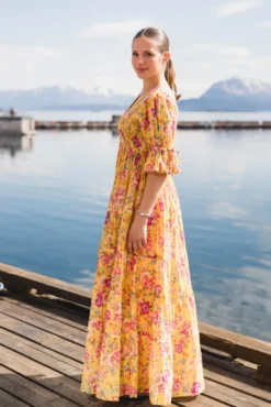 Twisted Maxi Dress Daylight Blossom