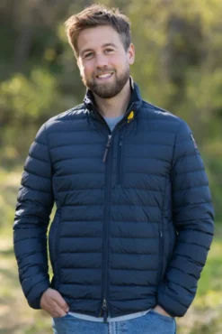 Ugo Man Down Jacket Blue Navy