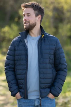 Ugo Man Down Jacket Blue Navy