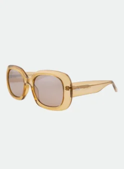 Valerie Trans Gold/Khaki Mirror