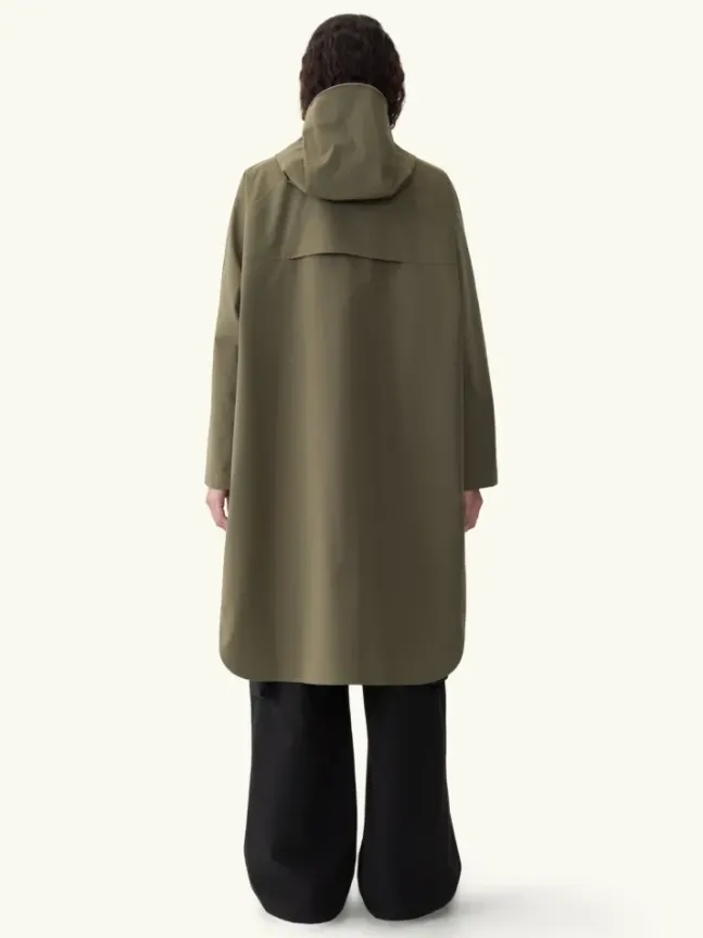 Vangen Coat Grape Leaf